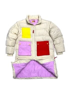 LEGO Coat Deconstructed Winter Puffer Parka Insulated Vest & Womens Small